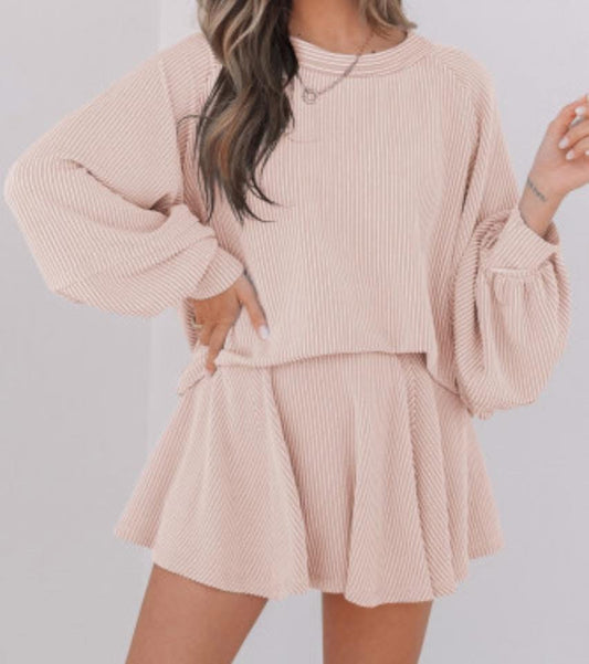 Cozy Skort Set