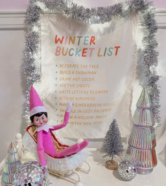 Winter Bucket List Sign