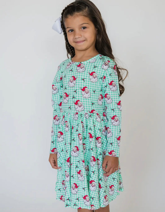 Green Santa Dress