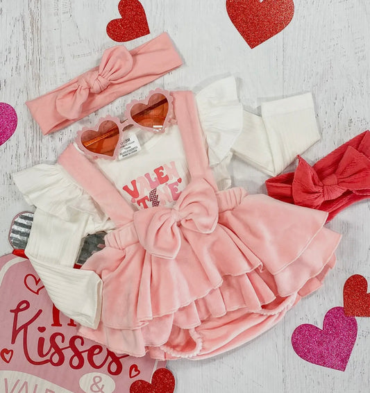 Valentine Lightening Romper + Top