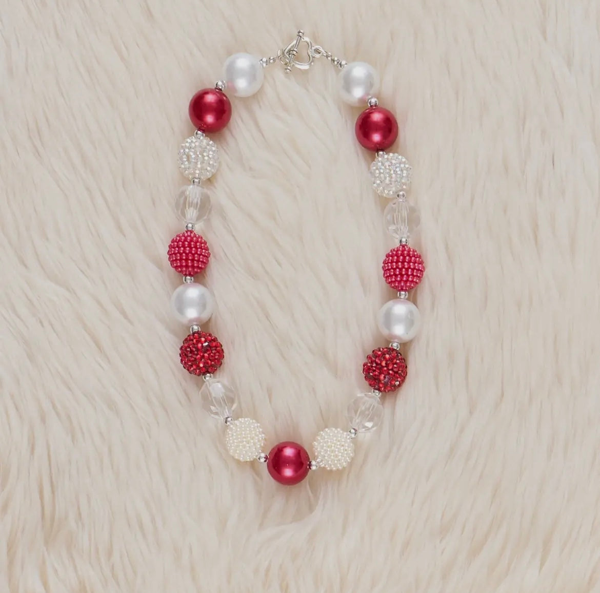 VDay Bead Necklace
