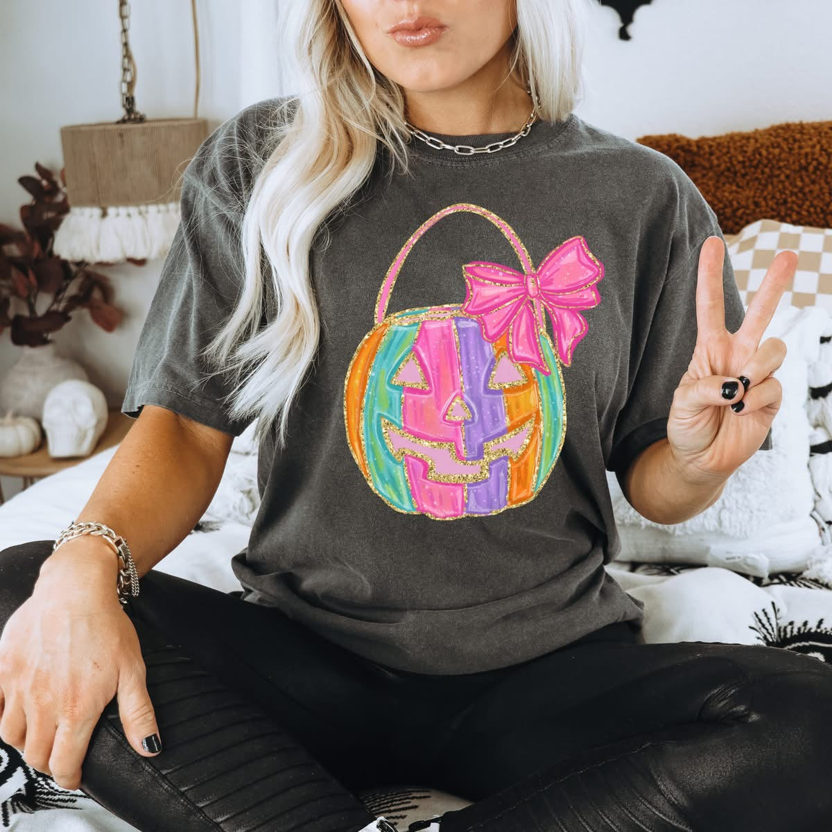 Pumpkin Bucket Tee