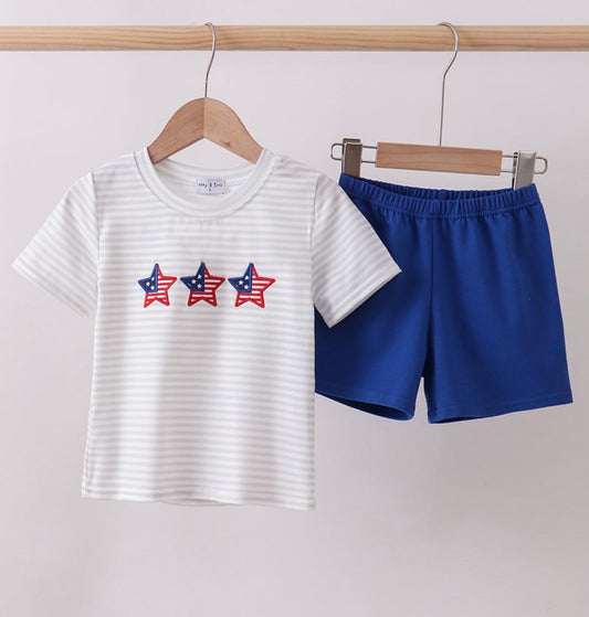 Blue Flag Stars Set