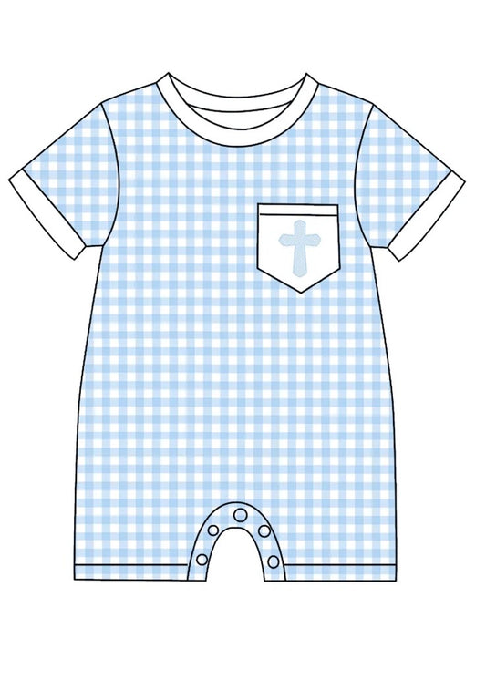 Baby Blue Easter Family Onesie