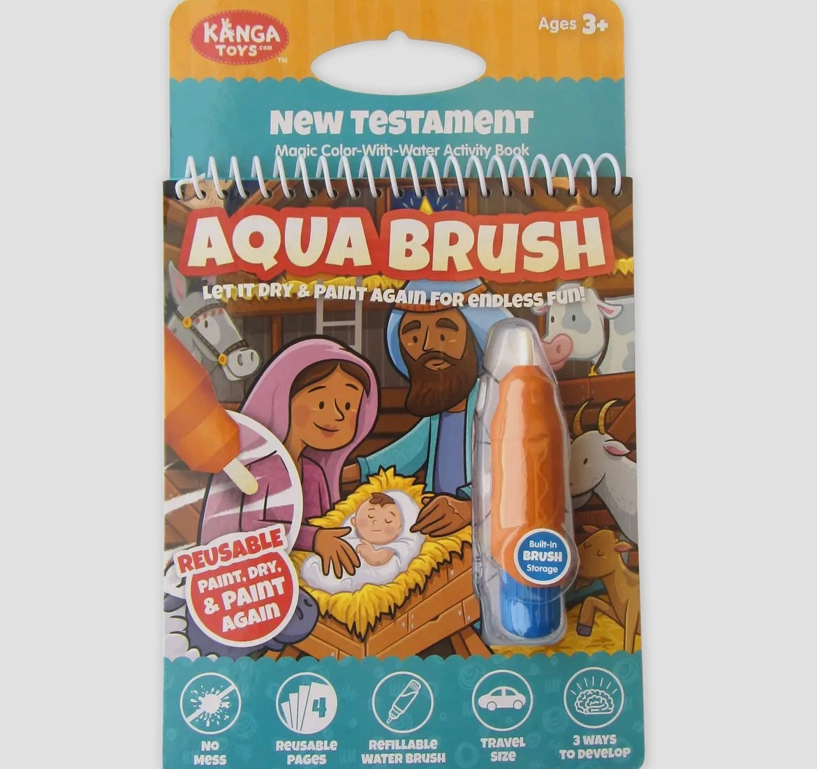 New Testament Aqua Brush Activity Book