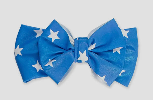 Blue Star Swim Bow
