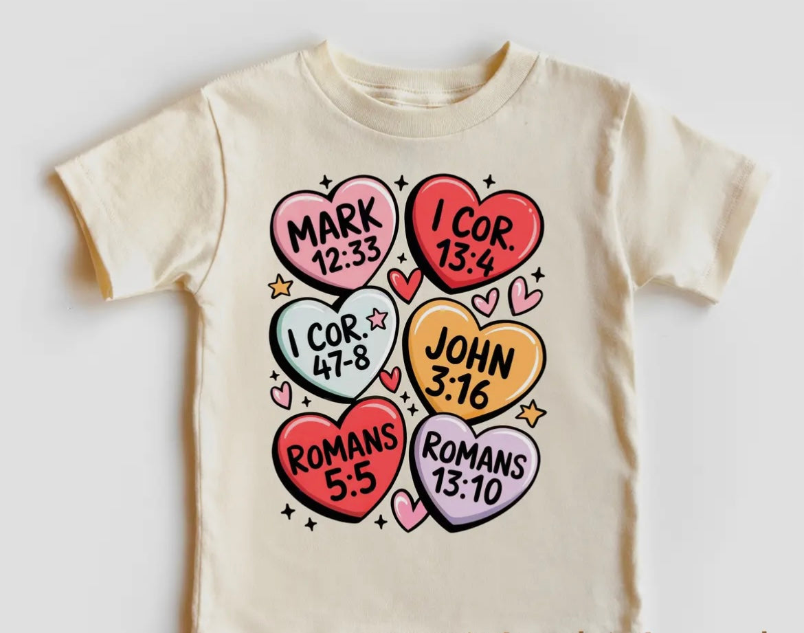 Heart Bible Verses Tee
