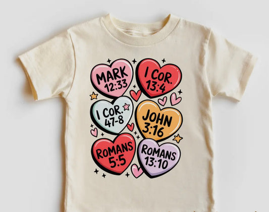 Heart Bible Verses Tee