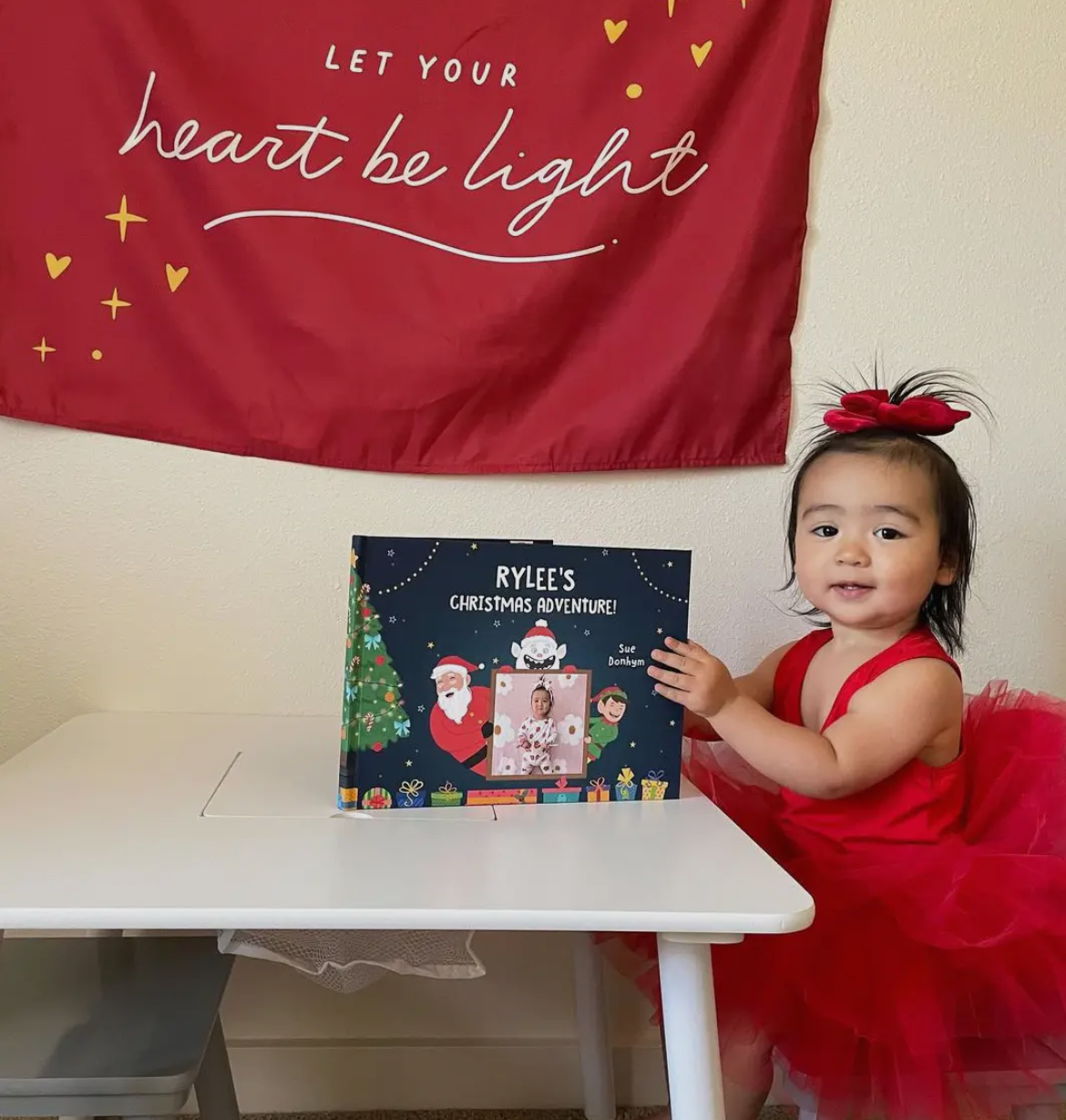 Let your Heart be Light Sign