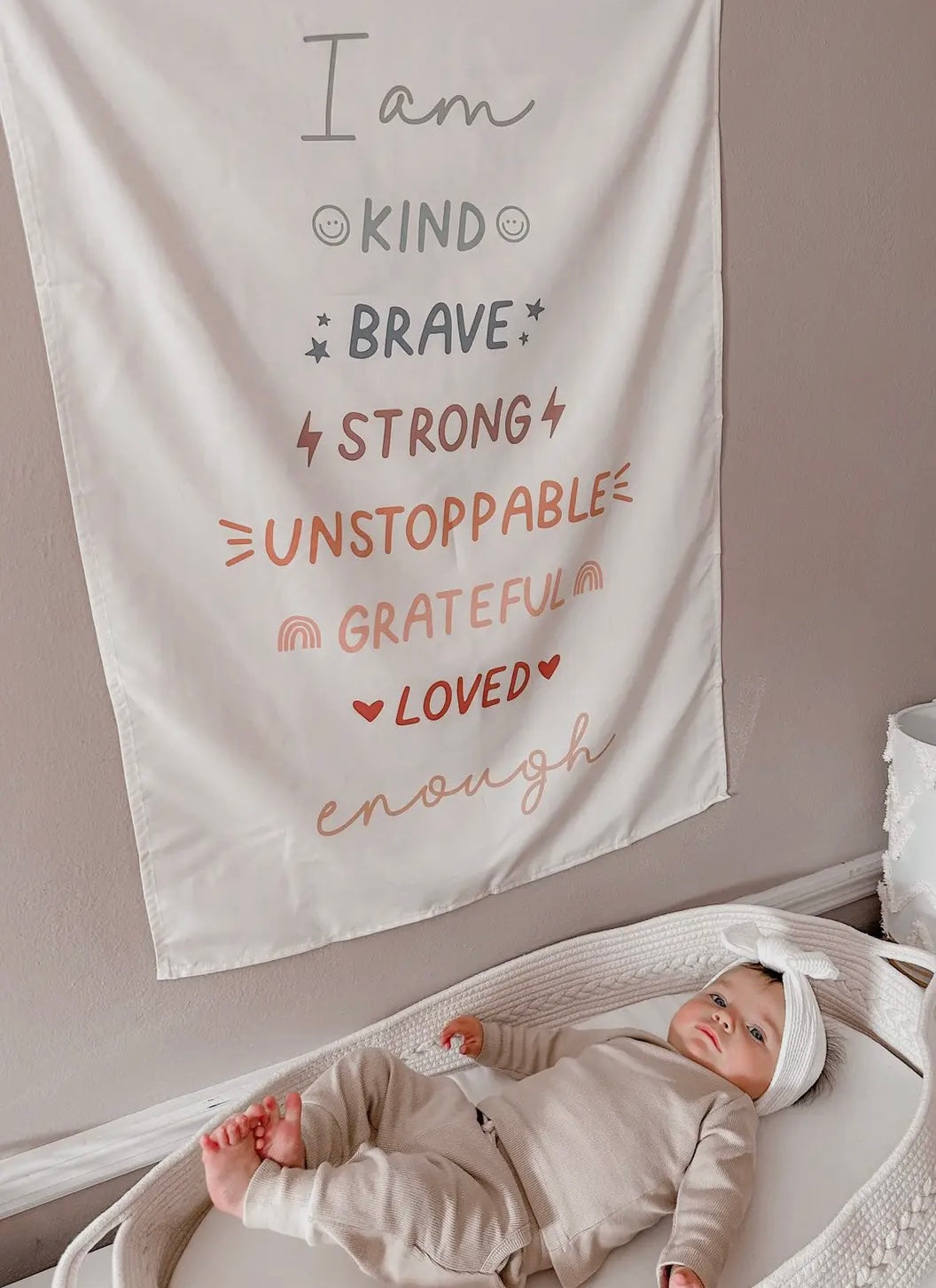 Affirmations Pastel Sign