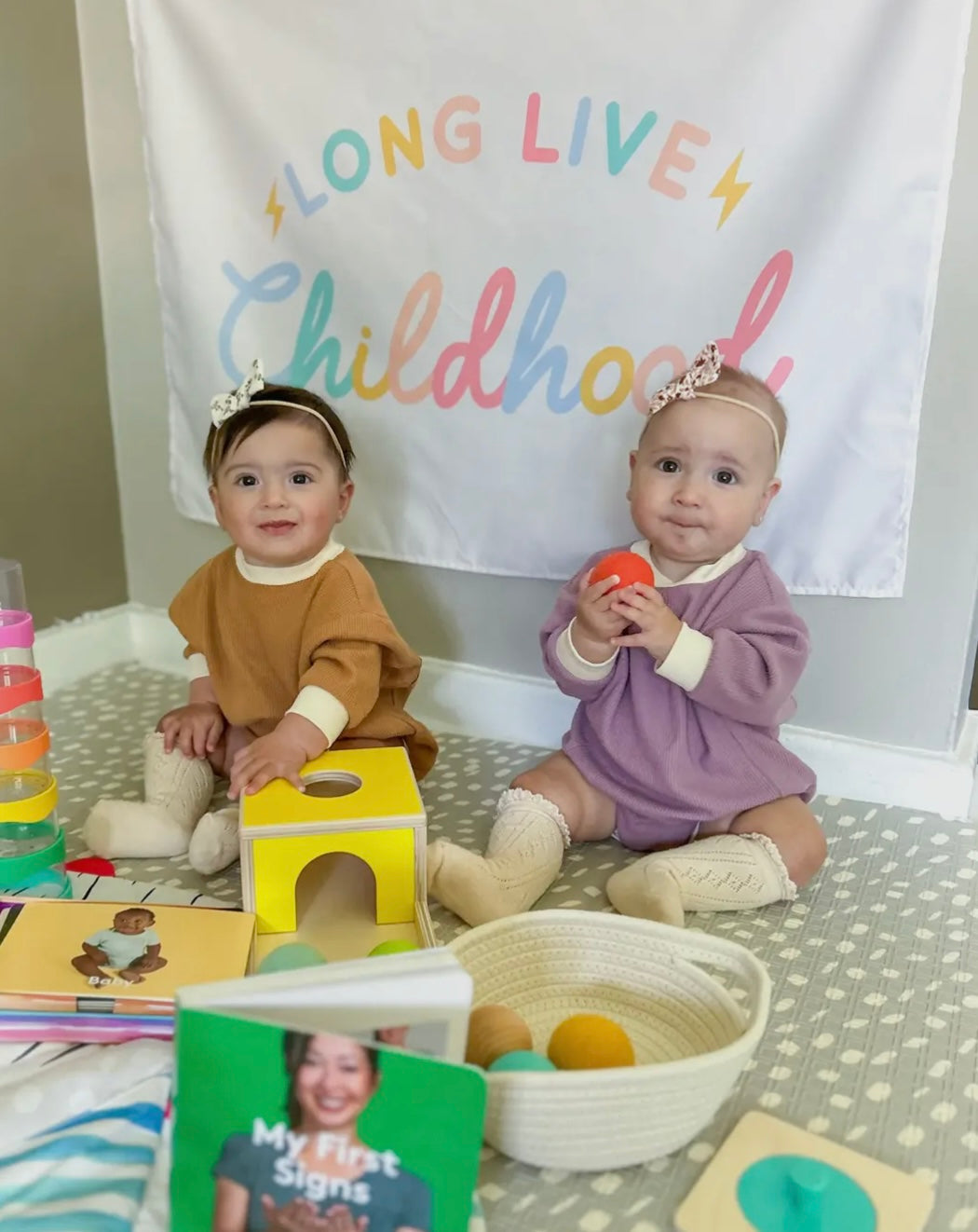 Long Live Childhood Sign