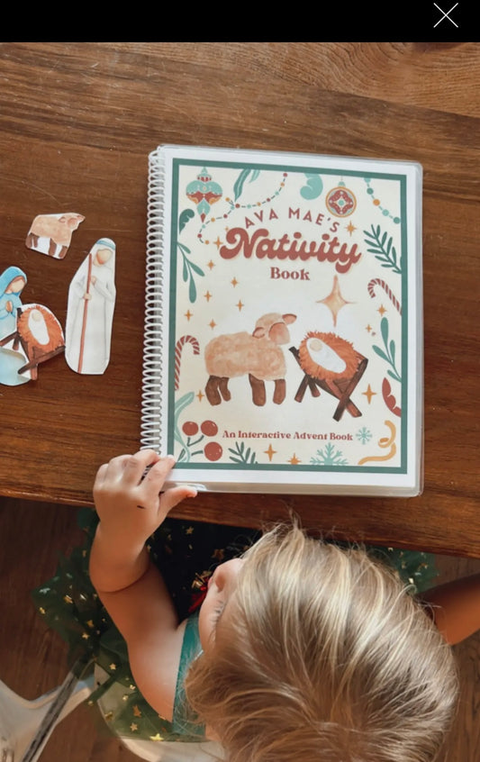 Advent Christmas Activity Book