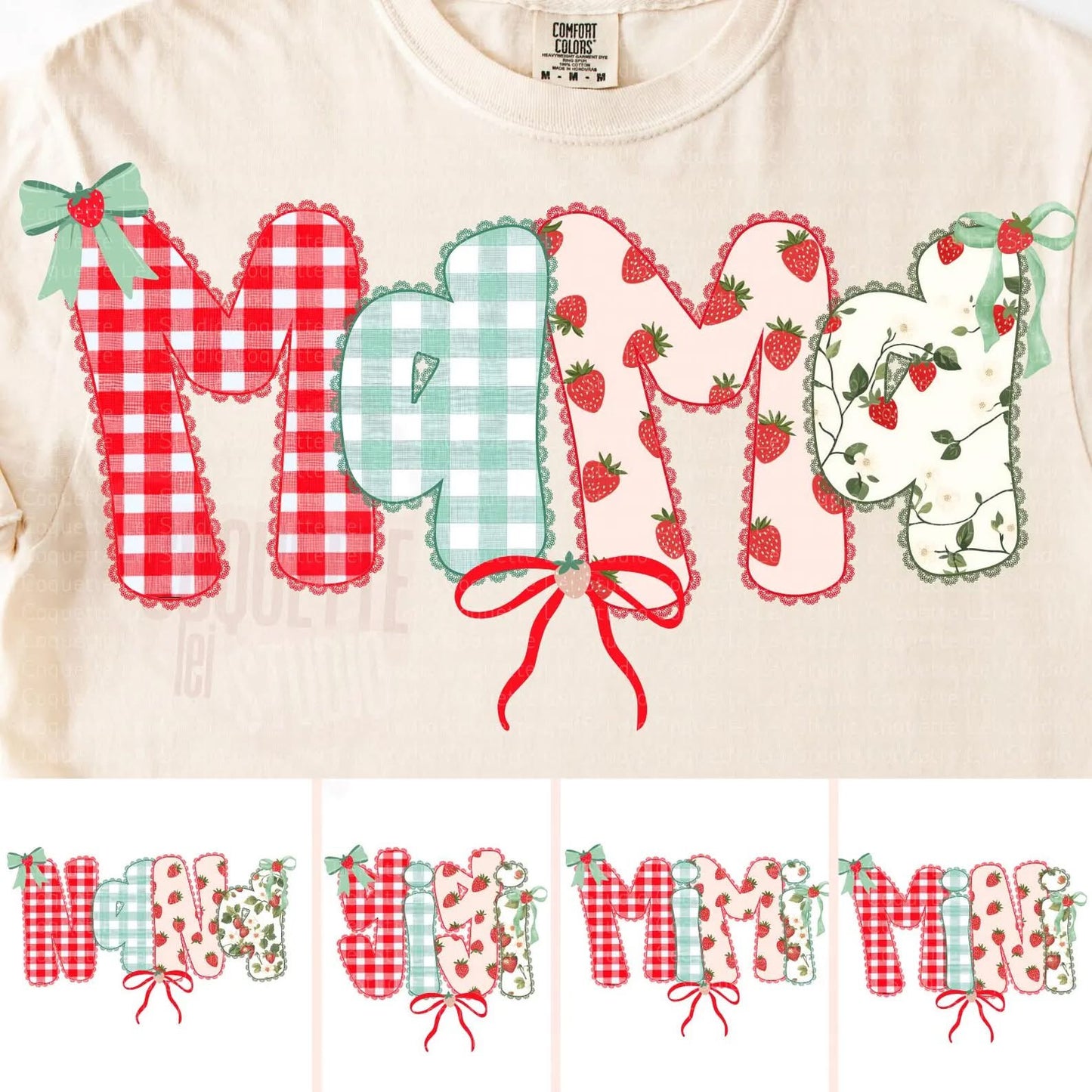 Strawberry Pattern Tee