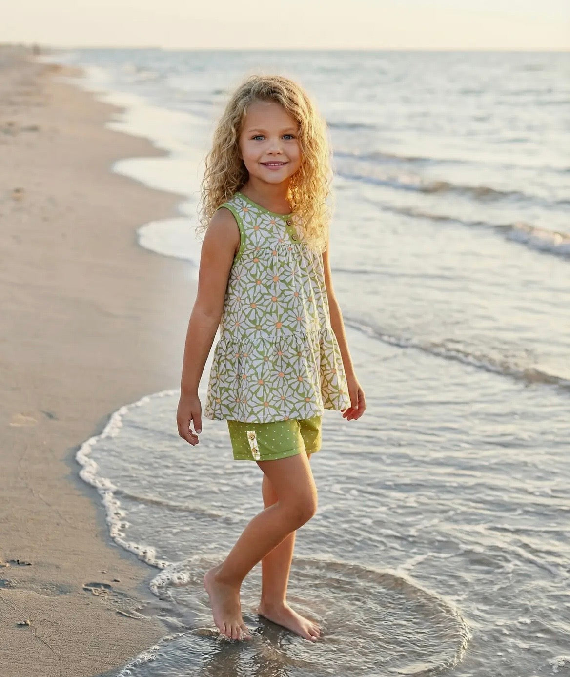Ruby Lime Daisy Set