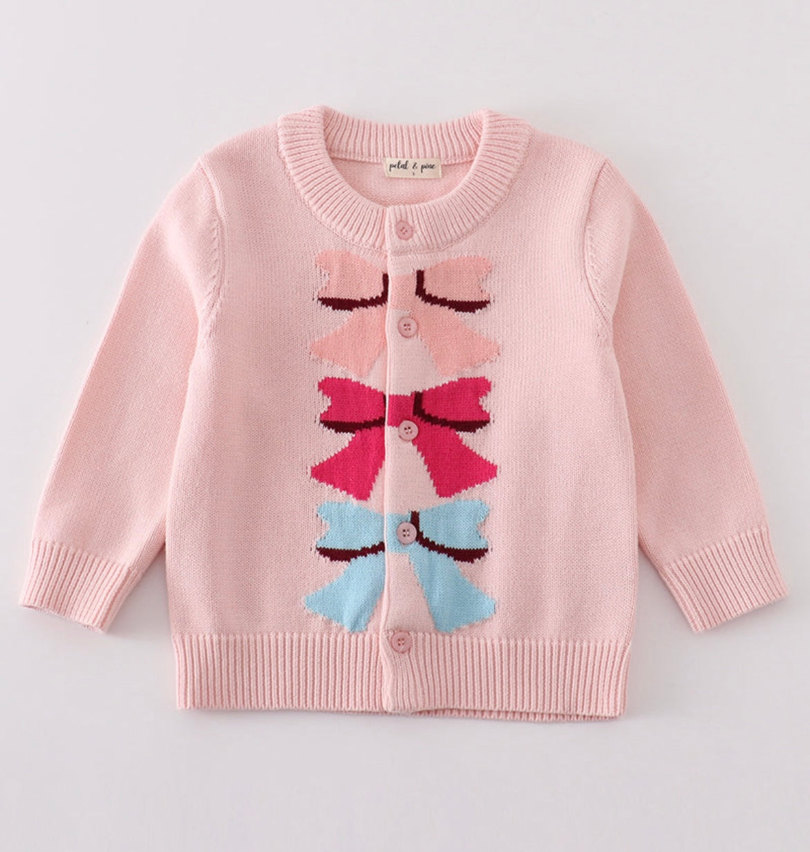 Pink Bow Sweater