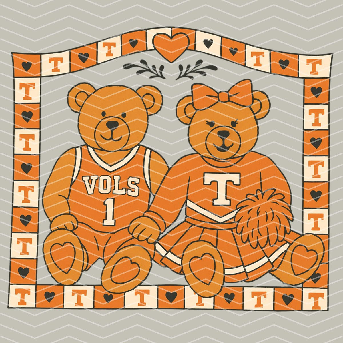 Teddy Bear School Spirit Top