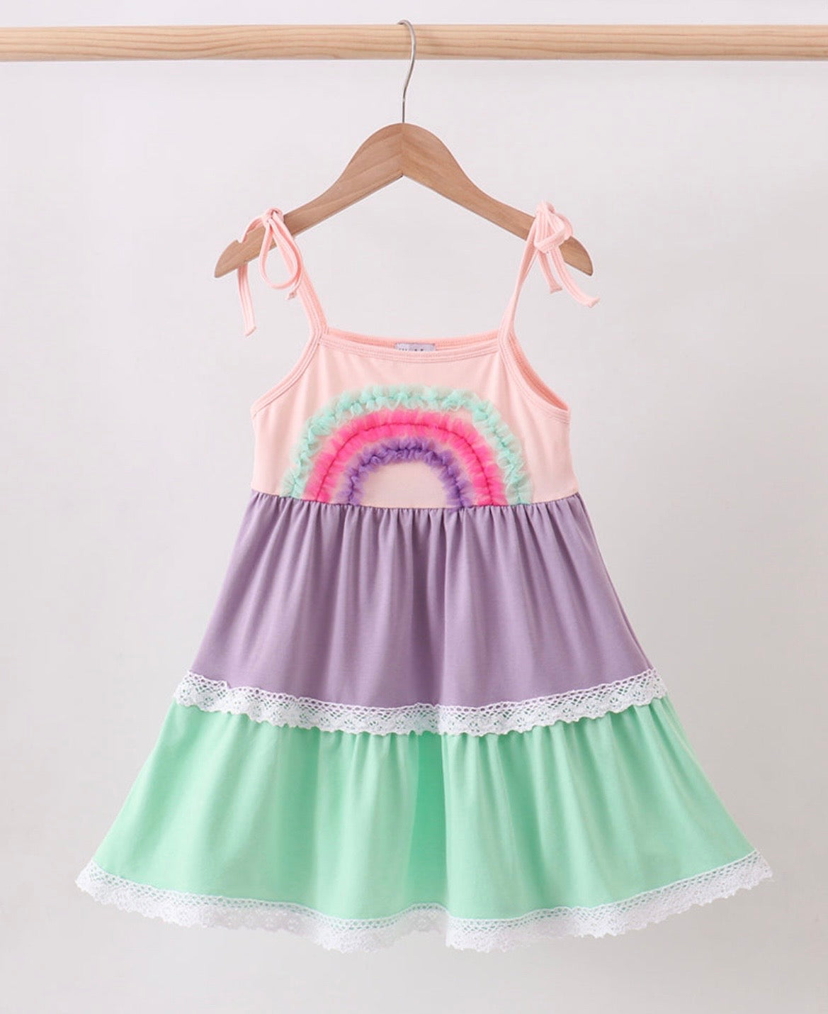 Purple Lace Rainbow Dress