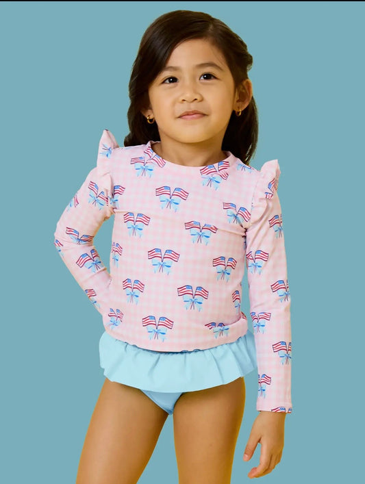 USA Flag Rash Guard