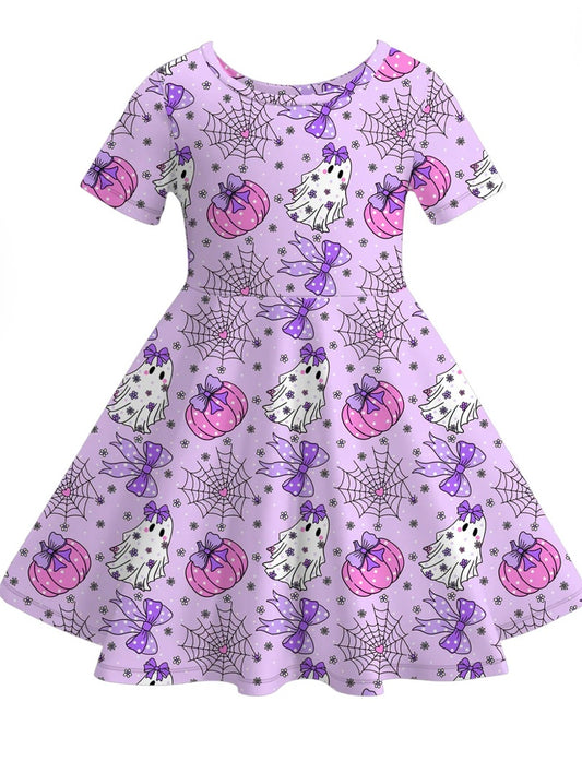 Purple Halloween Things Dress
