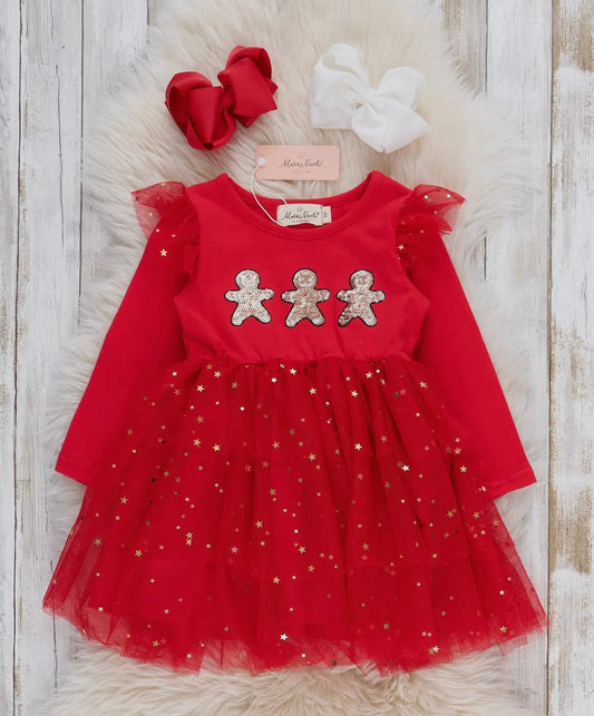 Gingerbread Tulle Dress
