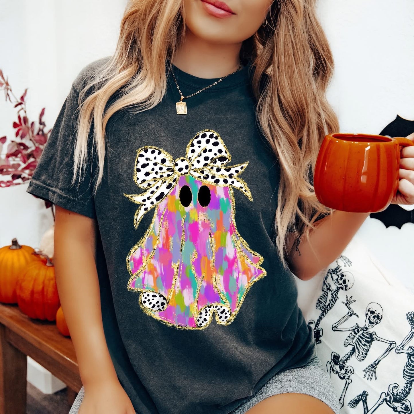 Watercolor Ghostie Tee