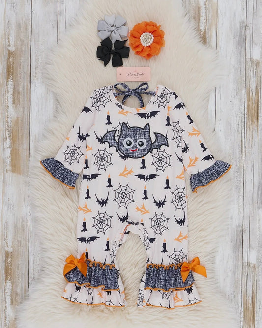 Ruffle Bat Onesie