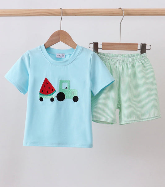Watermelon Wagon Set