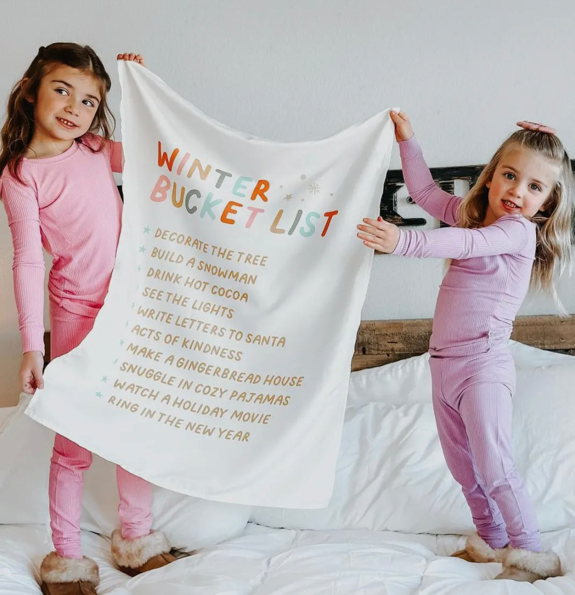 Winter Bucket List Sign