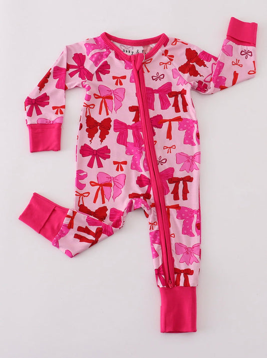 Pink Bow Zippy