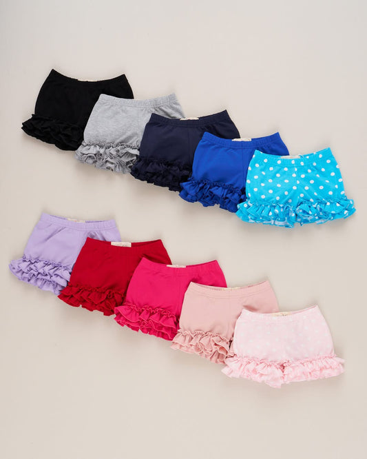 Ruffle Shorts (Lots of Color Options!)