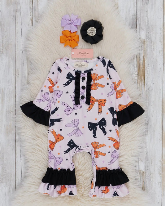 Halloween Bows Onesie