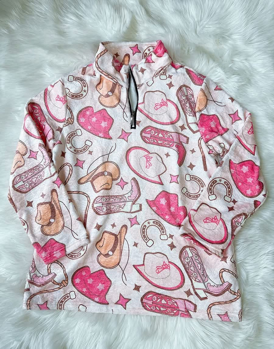 Fleece Pullover (mult. designs)