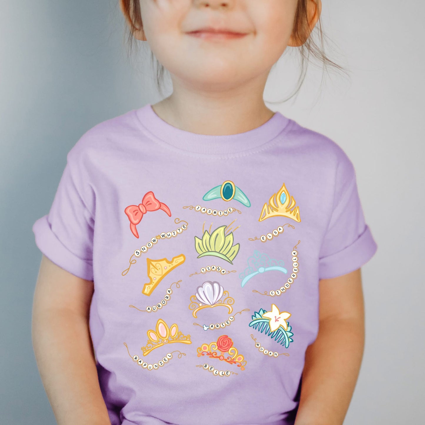 Princess Crowns & Friendship Bracelets Top