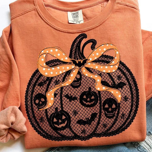 Lace Pumpkin Tee