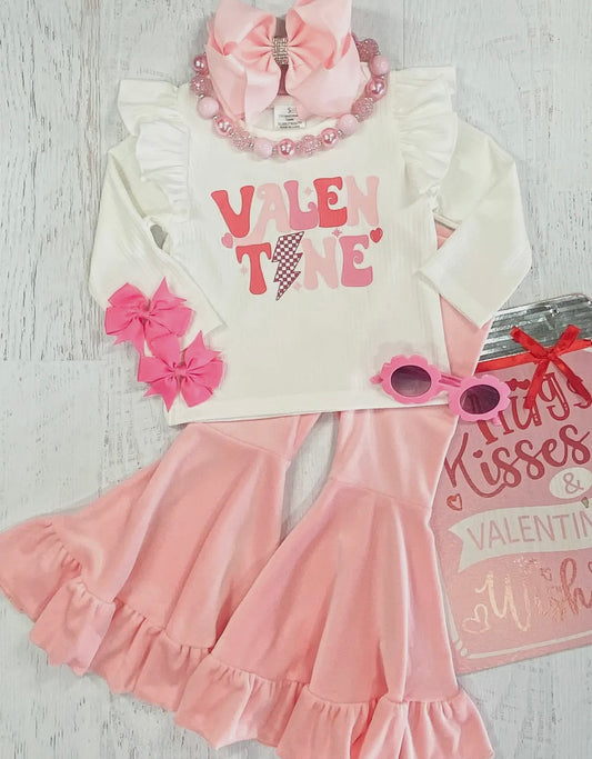 Valentine Lightening Bell Botton Set