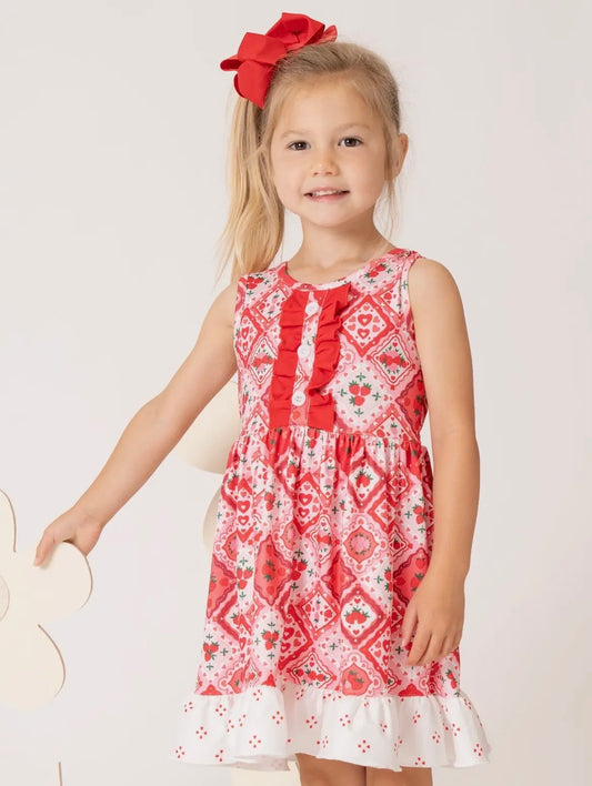 Strawberry Summer Dress