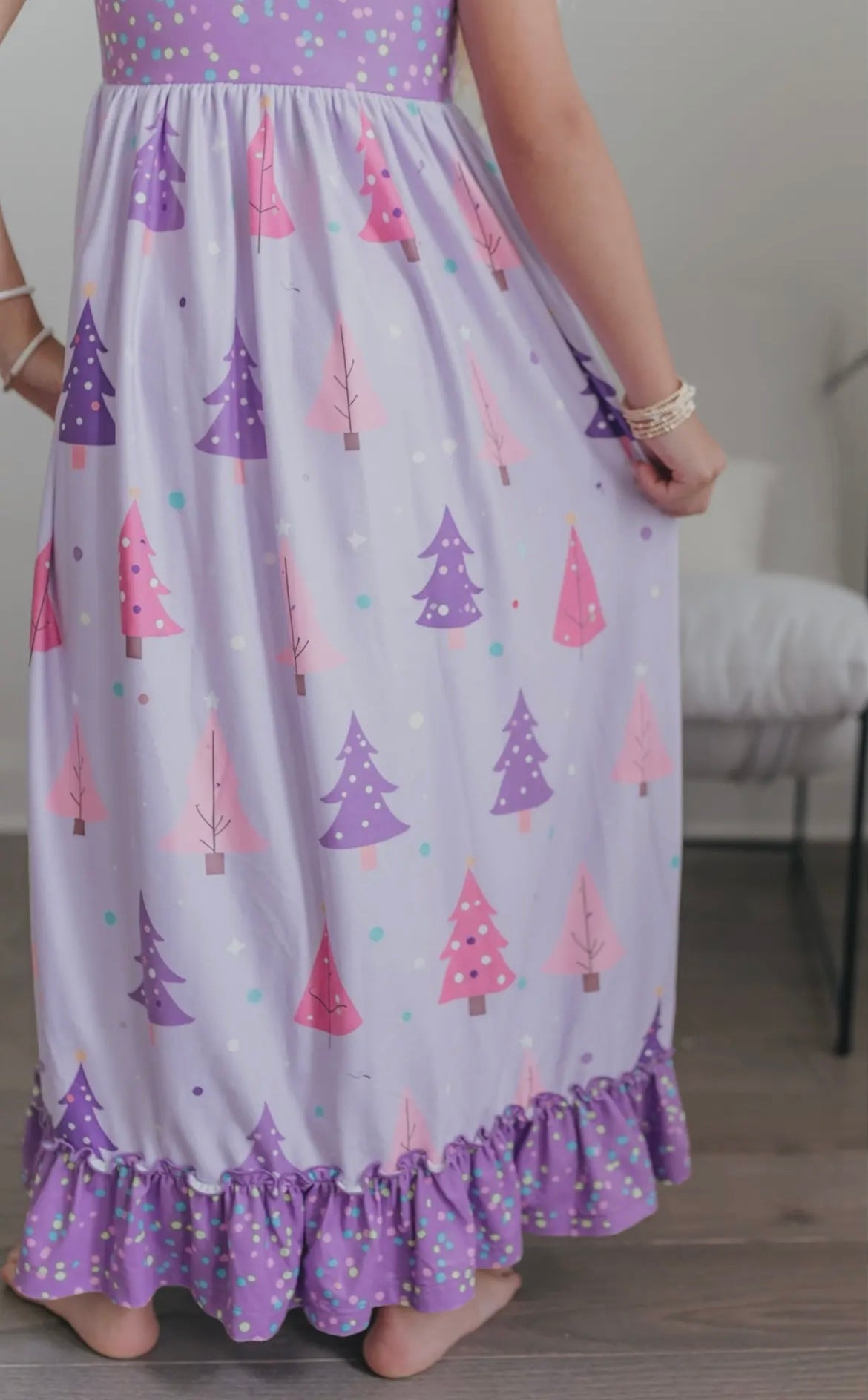 Purple Trees Night Gown