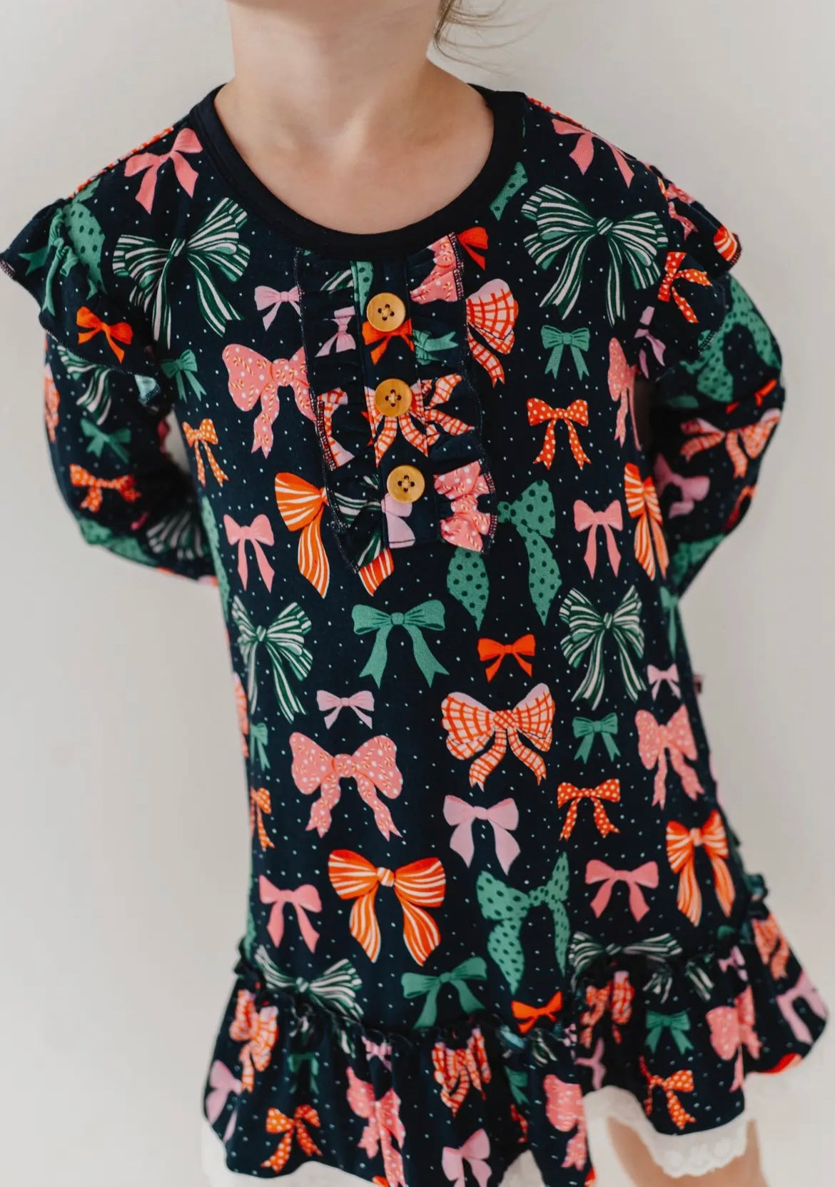 Merry Little Bows Bamboo Gown